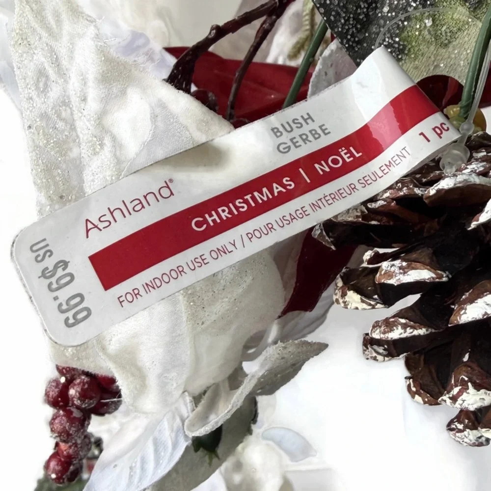 Christmas Floral Decor Lot